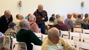 Senior Mens Club event