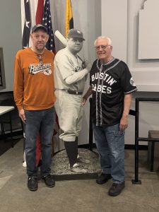 Frank's book launch, Ode to the Baseball Gods at the Babe Ruth Museum in Baltimore