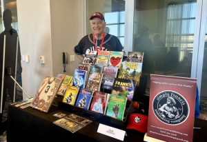 Author Frank Amoroso At the SABR convention in Cleveland Ohio